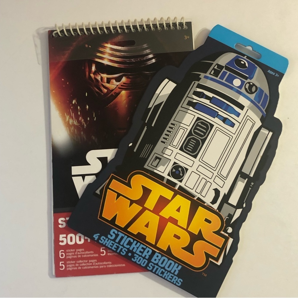 2 Star Wars Sticker Books - Picture 12 of 14